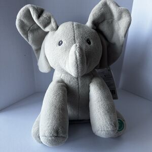 GUND Baby Flappy the Elephant Musical Plush Peek-a-Boo Game Singing Mode New NWT